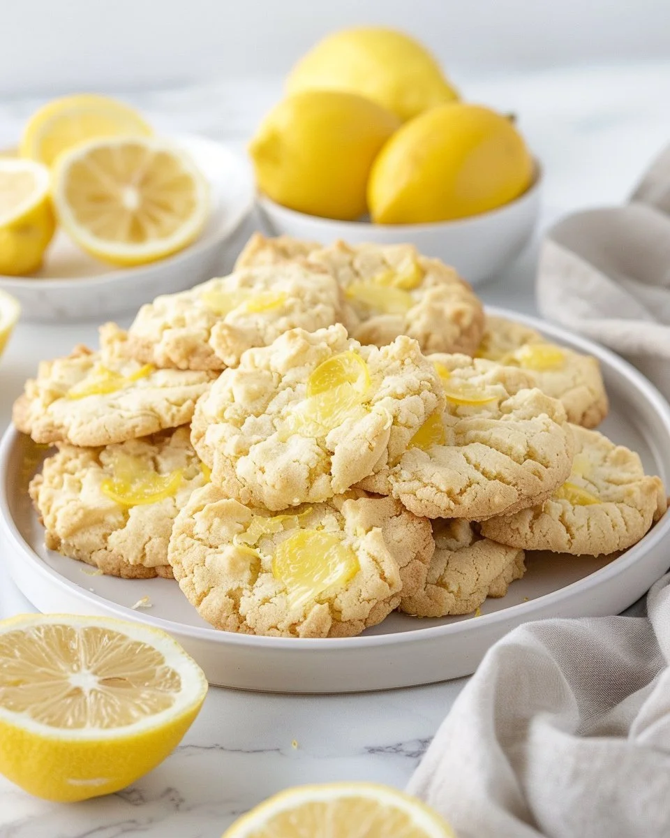 Copycat Crumbl Lemon Cookies 2 Copycat Crumbl Lemon Cookies