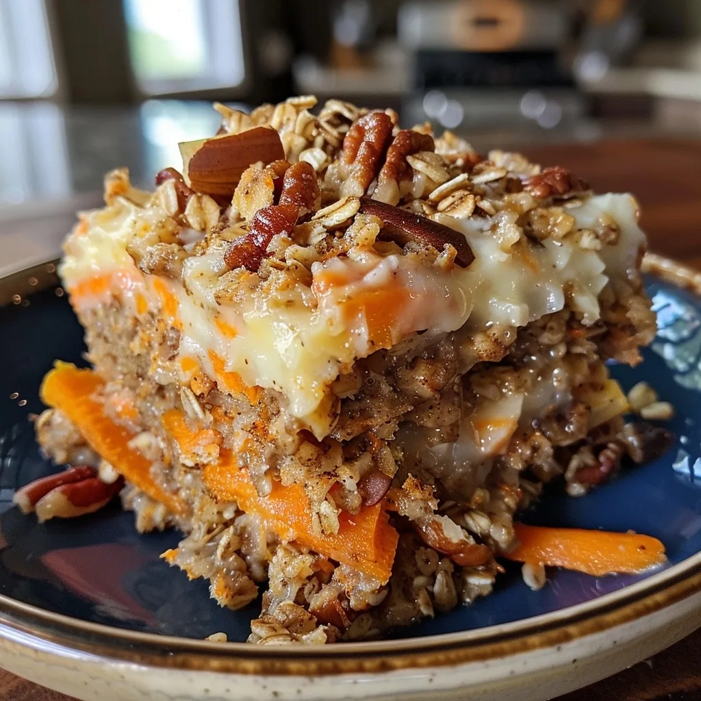 Carrot Cake Baked Oats Recipe 3 Carrot Cake Baked Oats Recipe