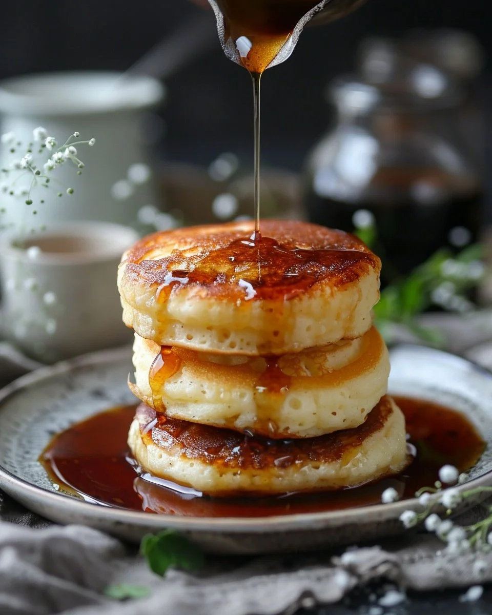Japanese Soufflé Pancakes 2 Japanese Soufflé Pancakes