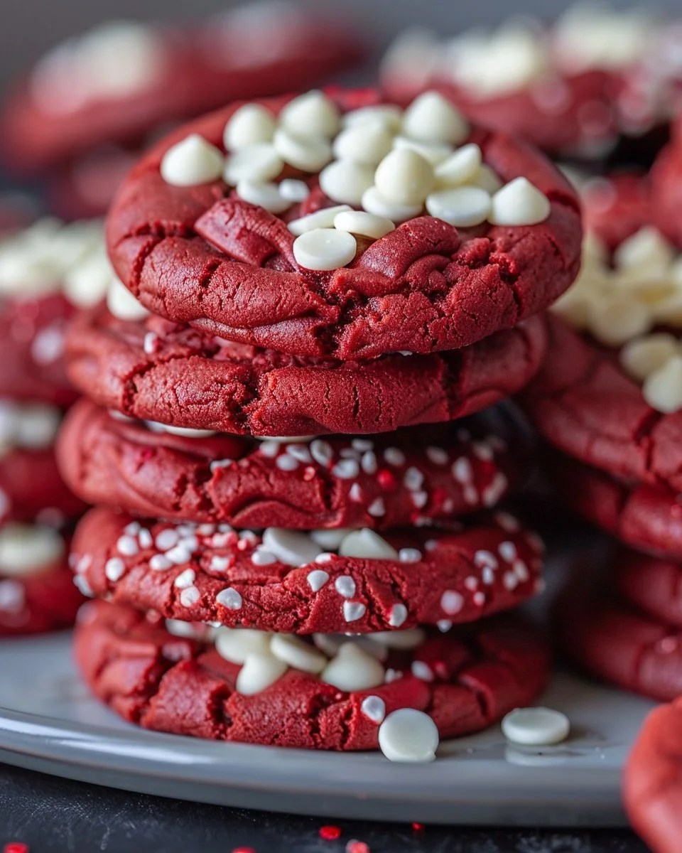 Red Velvet Cookies 2 Red Velvet Cookies