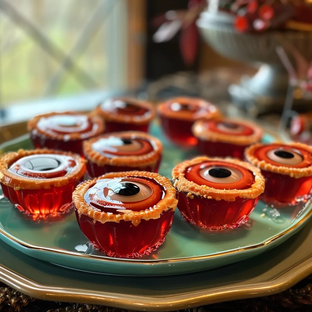 Halloween Eyeball Gelatin Shots for Parties