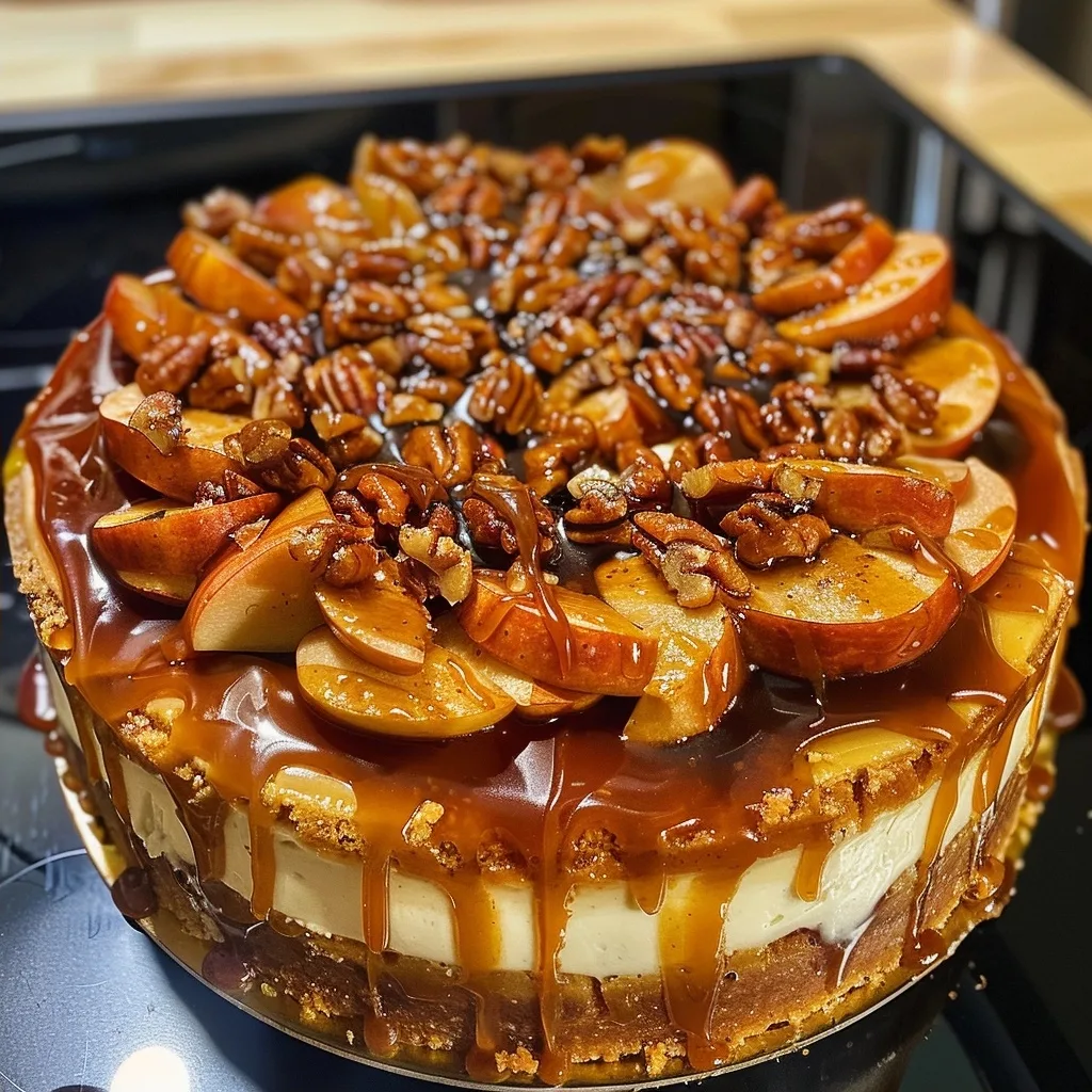 Easy Caramel Apple Cheesecake Recipe - Perfect for Thanksgiving! 3 Easy Caramel Apple Cheesecake Recipe - Perfect for Thanksgiving!