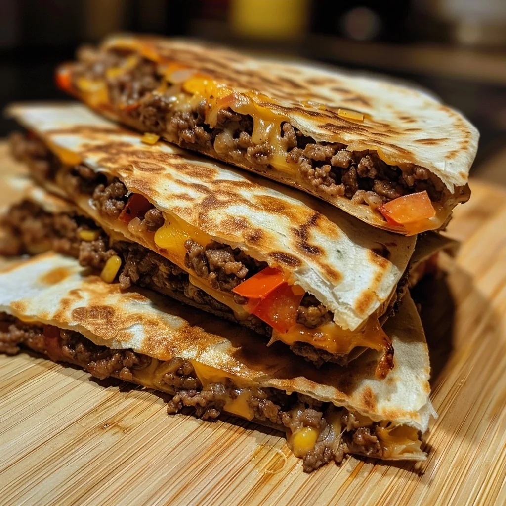 The Best Cheesy Ground Beef Quesadillas (Ready in 20 Minutes!) 3 The Best Cheesy Ground Beef Quesadillas (Ready in 20 Minutes!)
