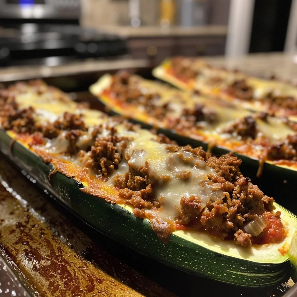 Easy Ground Beef Zucchini Boats (35-Minutes) 3 Easy Ground Beef Zucchini Boats (35-Minutes)