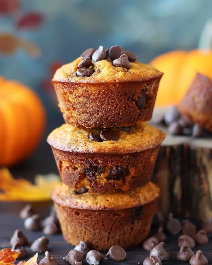 Delicious high protein pumpkin muffins baked to perfection.