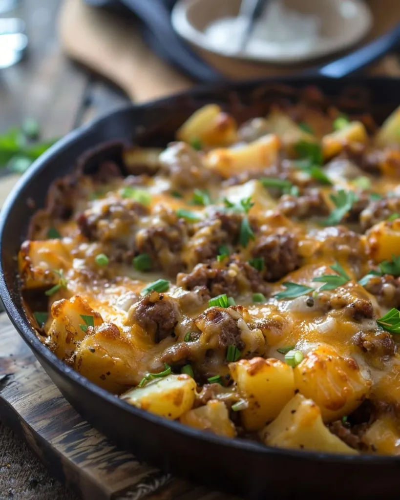 one pan cheesy meat potato skillet 2026 08 13 162615 819x1024 1