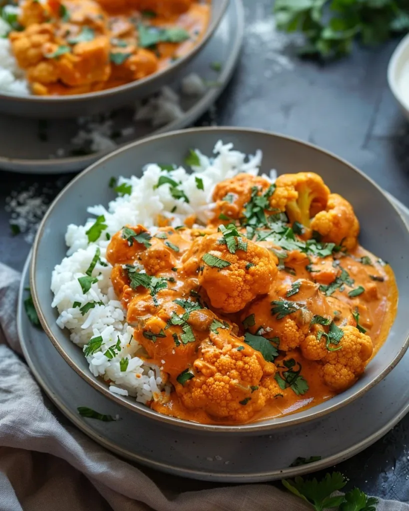 Butter Cauliflower Recipe - Vegan Twist on Indian Butter Chicken | Easy Butter Cauliflower Recipe, Vegetarian Butter Curry, How to Make Butter Cauliflower 3 butter cauliflower recipe vegan twist on indian 2026 09 12 132209 819x1024 1